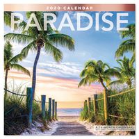 2020 Paradise Wall Calendar (LME1781020)
