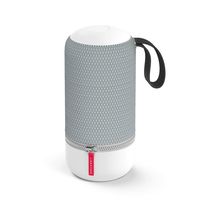 Libratone Zipp Mini 2 Portable Smart Speaker with Amazon Alexa Built-in, Voice Control, Wi-Fi & Bluetooth Connection, 75W Powerful Sound, Multi-Room Music System, 12 Hour Playtime-Frosty Grey