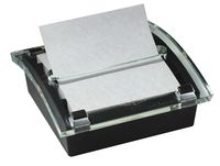 Post-it Pop-up Note Dispenser, Black Base Clear Top, Designed to work with Post-it Pop-up Notes, Classic Design, Fits 3 in. x 3 in. Notes, (DS330-BK)