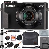 Canon PowerShot G7 X Mark II 20.1MP 4.2x Optical Zoom Digital Camera and Built-in WiFi/NFC (Advanced Bundle)