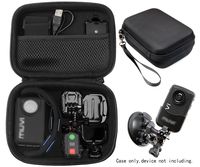 Professional Body camera and action camera case for Veho VCC003, VCC005 MUVI HD10 and HDPRO, PNZEO F5, Transcend TS32GDPB10A, Pyle PPBCM9, Miufly 1296P, R-Tech HD Night Version camera, SD card Pockets