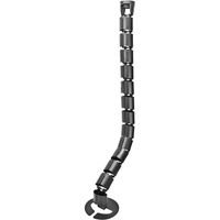 Lorell Universal Under Desk Cable Control Spine, Black