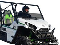 SuperATV Dark Tint Half Windshield for Kawasaki Teryx 800/800 4 (2016+) - Installs in 5 Minutes!