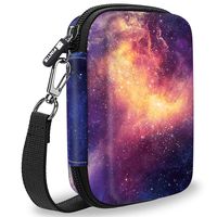 Fintie Carry Case Compatible with Polaroid Snap/Snap Touch Instant Camera, Polaroid Zip/HP Sprocket 2nd Edition Printer, HP Sprocket 2-in-1, Hard EVA Shockproof Storage Travel Bag (Galaxy)