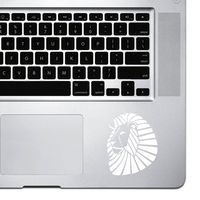 StickAny Palm Series Egypt Lion Full Sticker for MacBook Pro, Chromebook, and Laptops (White)