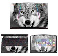 decalrus - Protective Decal Wolf Skin Sticker for MSI GE63 Raider (15.6" Screen) case Cover wrap MSg63Raider-32
