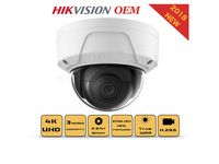4K PoE Security IP Camera - Compatible as Hikvision DS-2CD2185FWD-I UltraHD 8MP Dome Onvif IR Night Vision Weatherproof WideAngle 2.8mmLens SD Card Best for Home and Business Security 3 Year Warranty