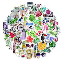 SUMAJU 70Pcs Stickers for Laptop, Waterproof,Aesthetic,Trendy Stickers for Teens,Girls Perfect for Waterbottle,Laptop,Phone and Luggage