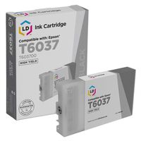LD Remanufactured Ink Cartridge Replacement for Epson T603700 High Capacity (Light Black)