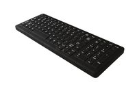 Tg3 Electronics 103-Key Low-Profile Washable White Backlit USB Keyboard KBA-CK103S-BNUW-US