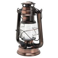 NorthPoint 190462 12 LED Vintage Style Outdoor Lighting Lantern for Multi Purpose Use, Copper