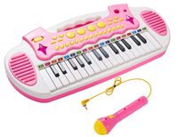 Conomus Piano Toy Keyboard for Kids, 3 4 5 Year Old Girls Birthday Gift , 31 Keys Multifunctional Musical Instruments with Microphone for Toddlers ...