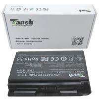 Tanch Laptop Battery for Clevo 6-87-X510S-4D73, 6-87-X510S-4D74, 6-87-X510S-4J7, 6-87-X510S-4J72, P150HMBAT-8,NP8268-S,P150SM,14.8V, 5200mAh, 76.96Wh
