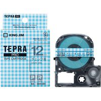 Jim King tape cartridge Tepura PRO SWX12BH check blue gray character