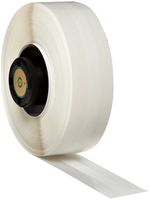 Brady PTL-101-489 TLS 2200 and TLS PC Link 0.25" Width x 50' Height, B-489 Ultra Aggressive Polyester, Matte Finish White BradyBondz Label