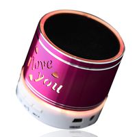 Wireless Bluetooth Speaker Mini Portable Outdoor Speaker Music Player Stereo Speaker Color Change Night Light Speaker Handsfree Call with TF Card Slot AUX Input Compatible with Android iPhone Phones