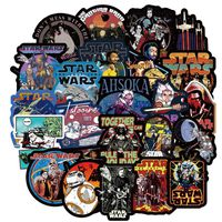100 Pcs Waterproof Stickers Pack of Star Wars to Water Bottles Laptop Car Hydroflasks Phone Motorcycle Guitar Skateboard Computer Vinyl Sticker Cute Aesthetic Trendy Decals for Teens Boys Girls Adults