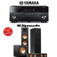 Yamaha AVENTAGE RX-A860BL 7.2 Channel Network AV Receiver + Klipsch RP-280F + Klipsch RP-450C + Klipsch R-115SW - 3.1 Reference Premiere Home Theater Package