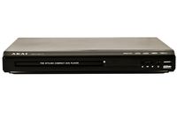 Akai ADV-6017- All Region Codefree Multi-System DVD Player 110/220V Worldwide Use. Plays DVD, SVCD, VCD, MP3, JPEG on Any TV - Remote