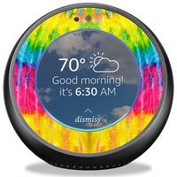 MightySkins Skin Compatible with Amazon Echo Spot - Tie Dye 2 | Protective, Durable, and Unique Vinyl Decal Wrap Cover | Easy to Apply, Remove, and Change Styles | Made in The USA