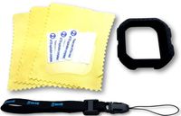 G-SAVR Garmin Edge 20/25 Ultimate Protection Bundle - Includes Lanyard, Molded Protective Silicone Case, and 3 Screen Protectors