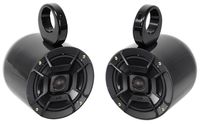 Pair Polk Audio 6.5" 300 Watt Marine Boat Wakeboard Tower Speakers