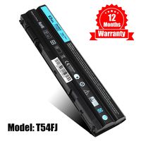 65Wh 11.1V T54FJ Laptop Battery Replacement for Dell Latitude E6420 E6430 E5420 E5430 E5520 E5530 E6520 E6530 Inspiron 14R 15R 17R Series fits T54F3 YKF0M X57F1 04NW9 8858X KJ321 M5Y0X NHXVW 4YRJH