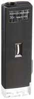 United Scientific MCR30X Pocket Illuminated Microscope, 30x Magnification, Battery-Powered