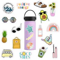 35 Pcs VSCO Stickers for Hydro Flask Water Bottles,Waterproof,Aesthetic,Trendy Stickers for Teens,Girls,Boys,Travel Case, Refrigerator, Laptop, Bicycle Vinyl Decal