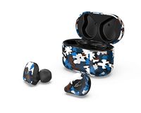 ROWEQPP E12 Ultra Camouflage TWS Blue-Tooth 5.0 Earphone Stereo Wireless Sport Earbuds Caribbean