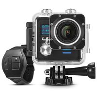Midonkey i5 Action Camera 4K WiFi Waterproof Sports Camera Ultra HD 16MP 170 Degree Wide Angle Lens with Mountings Kit and Batter