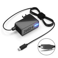 Pwr USA UL Listed Warranty 12V Charger for Asus Chromebook C201 C201P C201PA Chromebook-Flip C100 C100P C100PA-DB02 ADP-24EW B Extra Long Laptop-AC-Adapter Power Cord