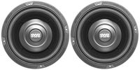 Earthquake Sound SWS-6.5X 6.5-inch Shallow Woofer System Subwoofers, 4-Ohm (Pair)