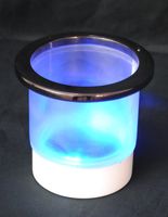 Battery Operated Translucent Lighted Cup Holder