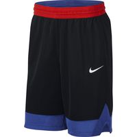 Nike Dri-FIT Icon, Men's basketball shorts, Athletic shorts with side pockets, Black/Game Royal/White, 2XL