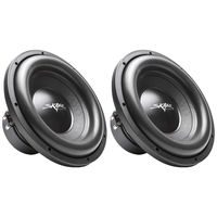 (2) Skar Audio SDR-12 D2 12" 1200W Max Power Dual 2 Ohm Car Subwoofers, Pair of 2
