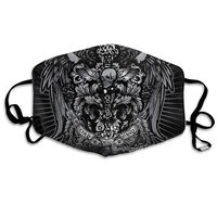 Dishonor Skull Dust Mask,Washable and Reusable Cleaning Gardening Outdoor Activities Warm Windproof Mask