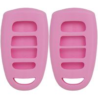 2 New Silicone Cover Protective Case for Select Remote Key Fobs SV3HMTX - Pink