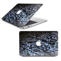 Skins Decals for MacBook Air 11" A1370 A1465 Laptop Vinyl Wrap/Blue Grey Paisley Abstract
