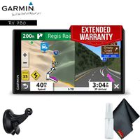 Garmin RV 780 GPS for RV and Camping Base Accessory Kit - Includes - 1-Year Extended Warranty