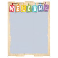 Creative Teaching Press Chart Upcycle Style Welcome Chart (5241)
