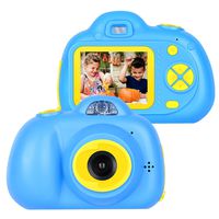 yoyog Kids Digital Camera, Rechargeable Cameras Camcorder for Boys and Girls (New Version) Christmas New Year Birthday Festival Gift (Blue)