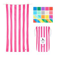 Dock & Bay Quick Dry Towel for Beach - Phi Phi Pink, Extra Large (200x90cm, 78x35) - Sand Proof Beach mat, Fast Drying Towels, Cabana - Phi Phi Pink