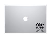 Laptop Notebook Sticker Decal Skins - Pray Hard Skins Stickers