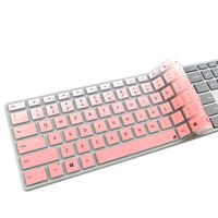 Masino Silicone Keyboard Cover Ultra Thin Keyboard Skin for Microsoft Surface Studio Keyboard (1 PCS Keyboard Skin, Gradient- Pink)