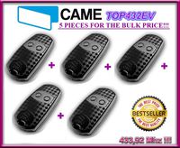 5 X CAME TOP432EV 2-channel remote controls, 433,92Mhz 2 buttons. Top quality ORIGINAL REMOTES FOR THE BULK PRICE!!! Brand new!!!