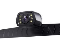 Car Backup Camera Rearview Parking Vehicle F1 Camera by Xroose High Definition 0.01LUX Night Vision IP69K Waterproof Rate License Plate Mounted Optimum 152˚ Wide View for Safty