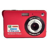 PowerLead PL2802 2.7inch 18MP Mini Digital Camera 8X Digital Zoom (Red)