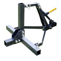 Copper Ridge Outdoors ATV/UTV 3 Point Lift System - ATV Implement Attachment System, Height and Angle Adjustments, Tough Steel Construction, Farming and Food Plot Attachments