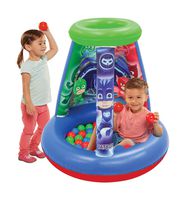 PJ Masks  Ball Pit, 1 Inflatable & 15 Sof-Flex Balls, Blue/Green, 28"W x 28"D x 33"H